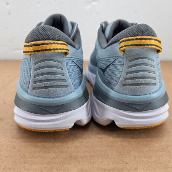 Hoka One One Men’s Bondi 7 Blue Fog Castlerock Sneakers Cushion Running Sz 12.5 - Picture 7 of 16